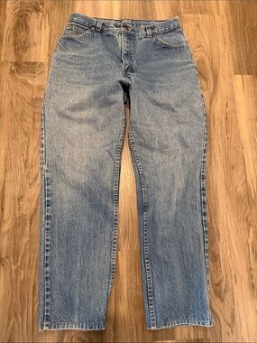 ⭐ Vintage Levi Jeans 30x30 100% Cotton Light Wash